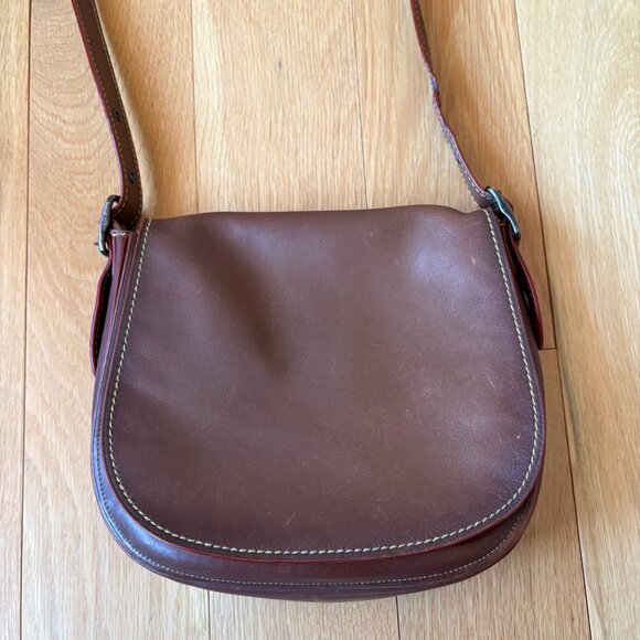 Coach 1941 Large Saddle Bag Brown/Tan - Picture 9 of 11
